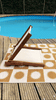BLYND Premium Portable Beach Head Shade height level select stop motion
